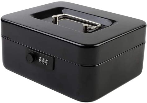 metal security box with combination lock|Amazon.com: Large Lock Box With Combination Lock.